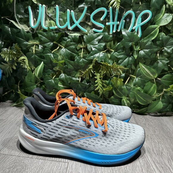 Brooks Hyperion Gray Orange Blue  Running Shoe Men Sz 9  SAMPLE main image 8